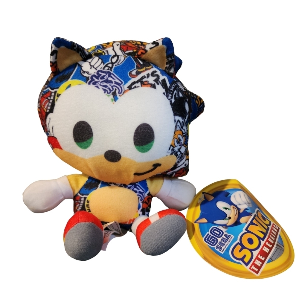 Sonic the Hedgehog plush toy NWT